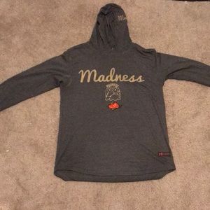 VGC Universal Madness Thin Gray Hoodie L/S Sz L
